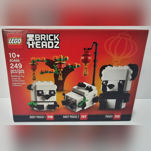 Lego Panda Bundle Sets 40466 and Polybag 30641 - Picture 2 of 7